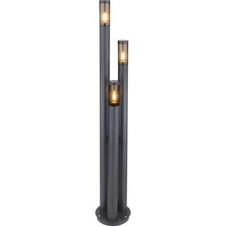 mutoni Lampada da esterno Boston inox 3xE27 antracite 28x28x170  