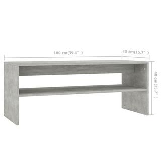 VidaXL Table basse bois d'ingénierie  