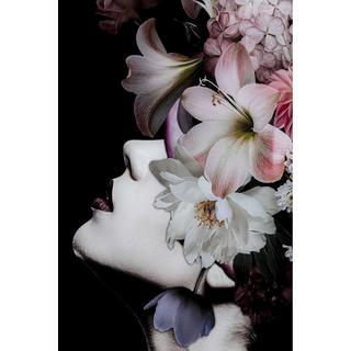 KARE Design Tableau en verre Flowery Beauty 80x120  