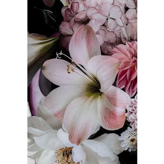KARE Design Glasbild Flowery Beauty 80x120  
