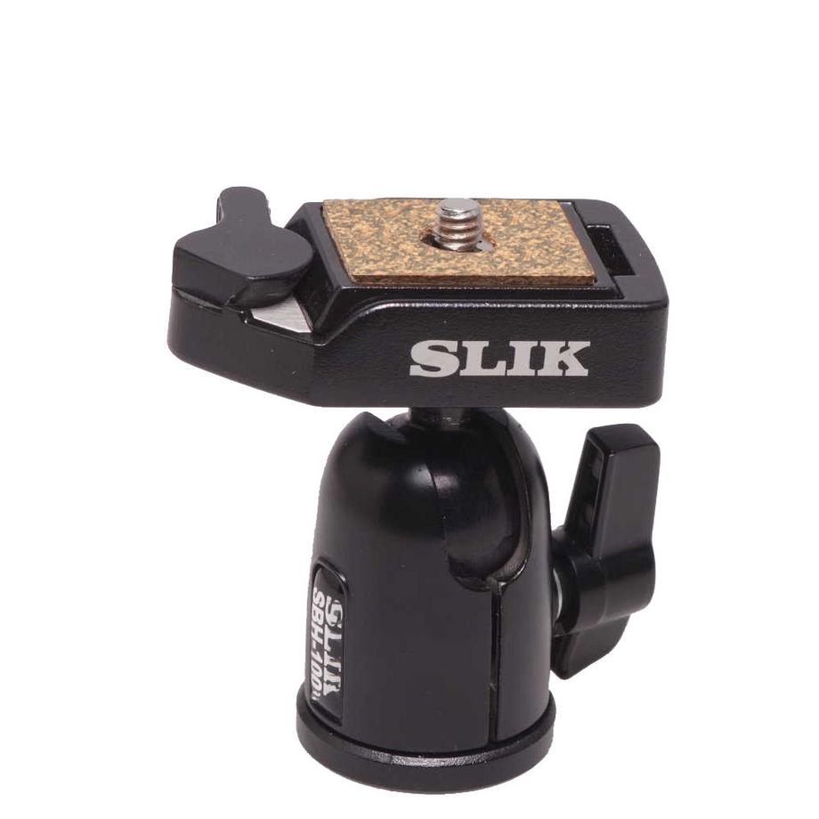 Slik SBH-100DQ tête de trépieds Noir 1/4" Balle