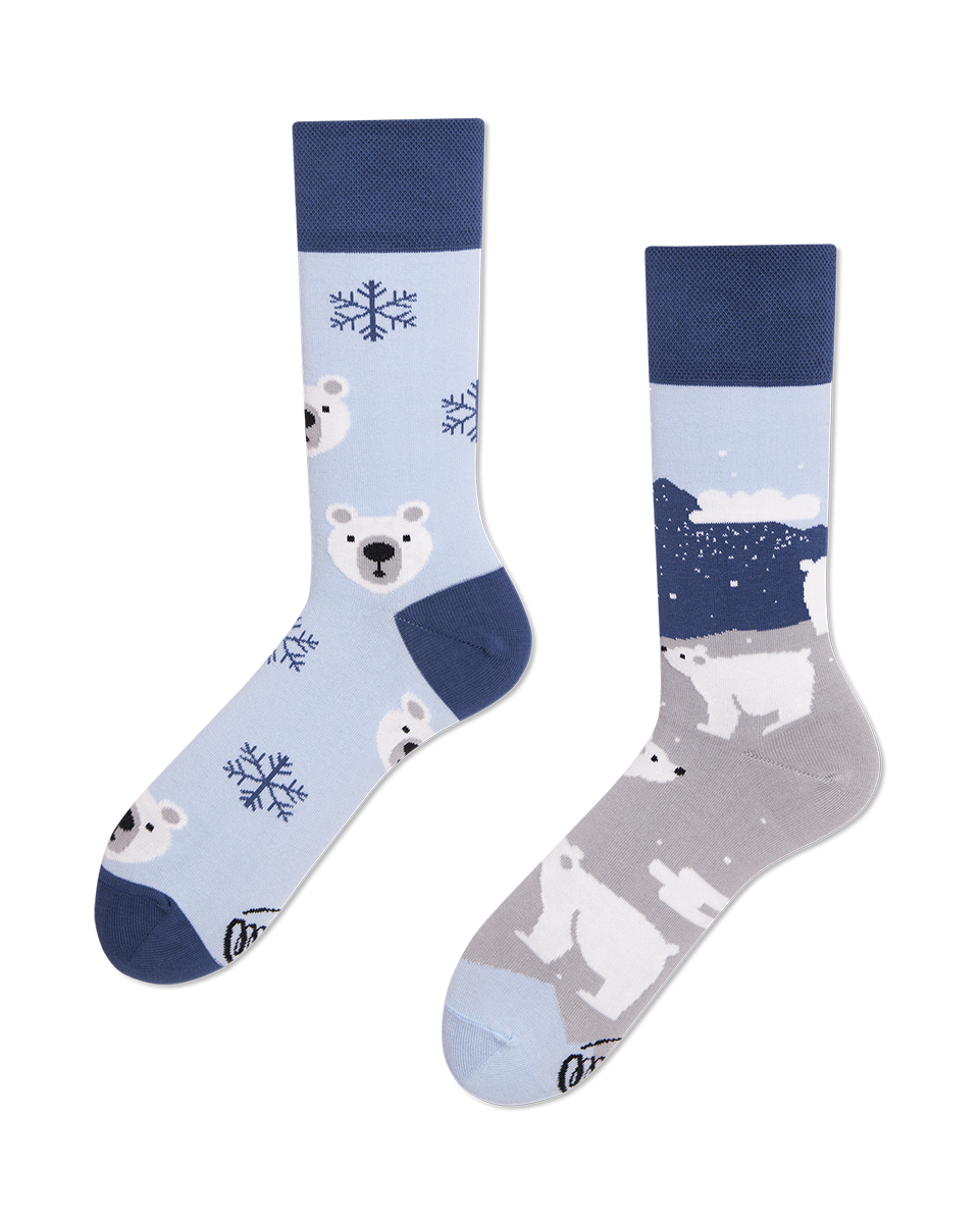 Image of Polar Bear Socks - Herren Multicolor 39-42