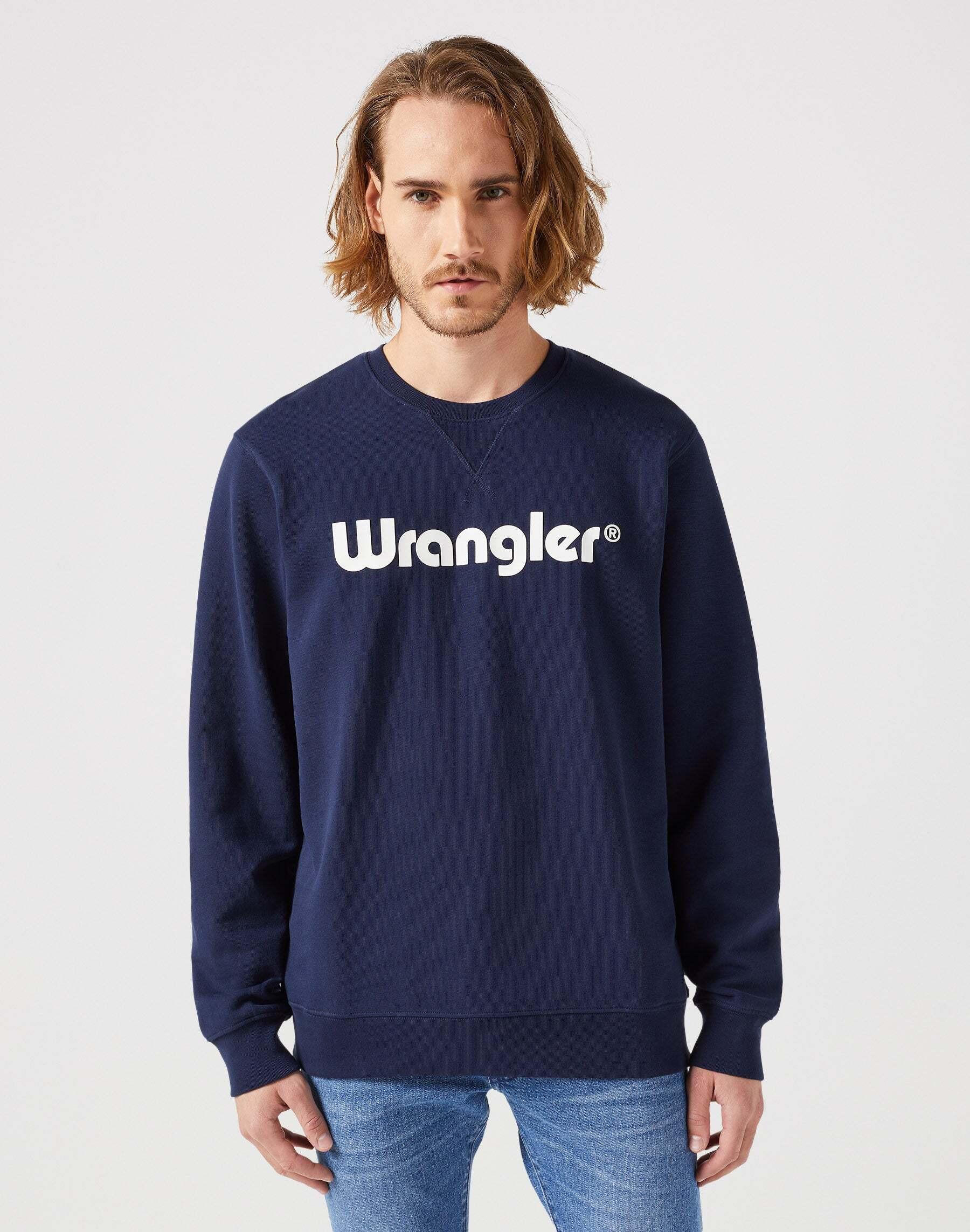 Image of Sweatshirts Logo Crew Sweat Herren Marine S
