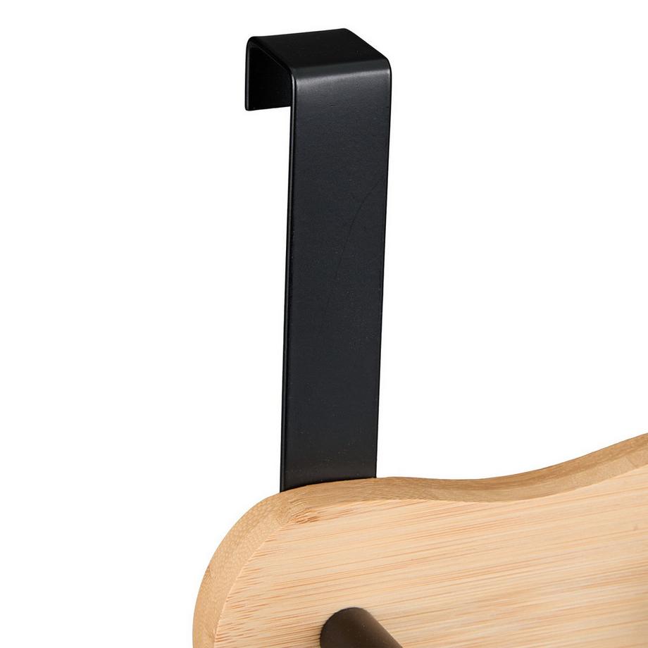 Northix Binario per ganci sopra porta, 5 ganci  