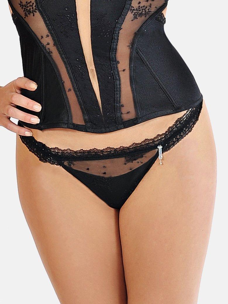Image of Bikini-tanga Blossom Damen Schwarz 40