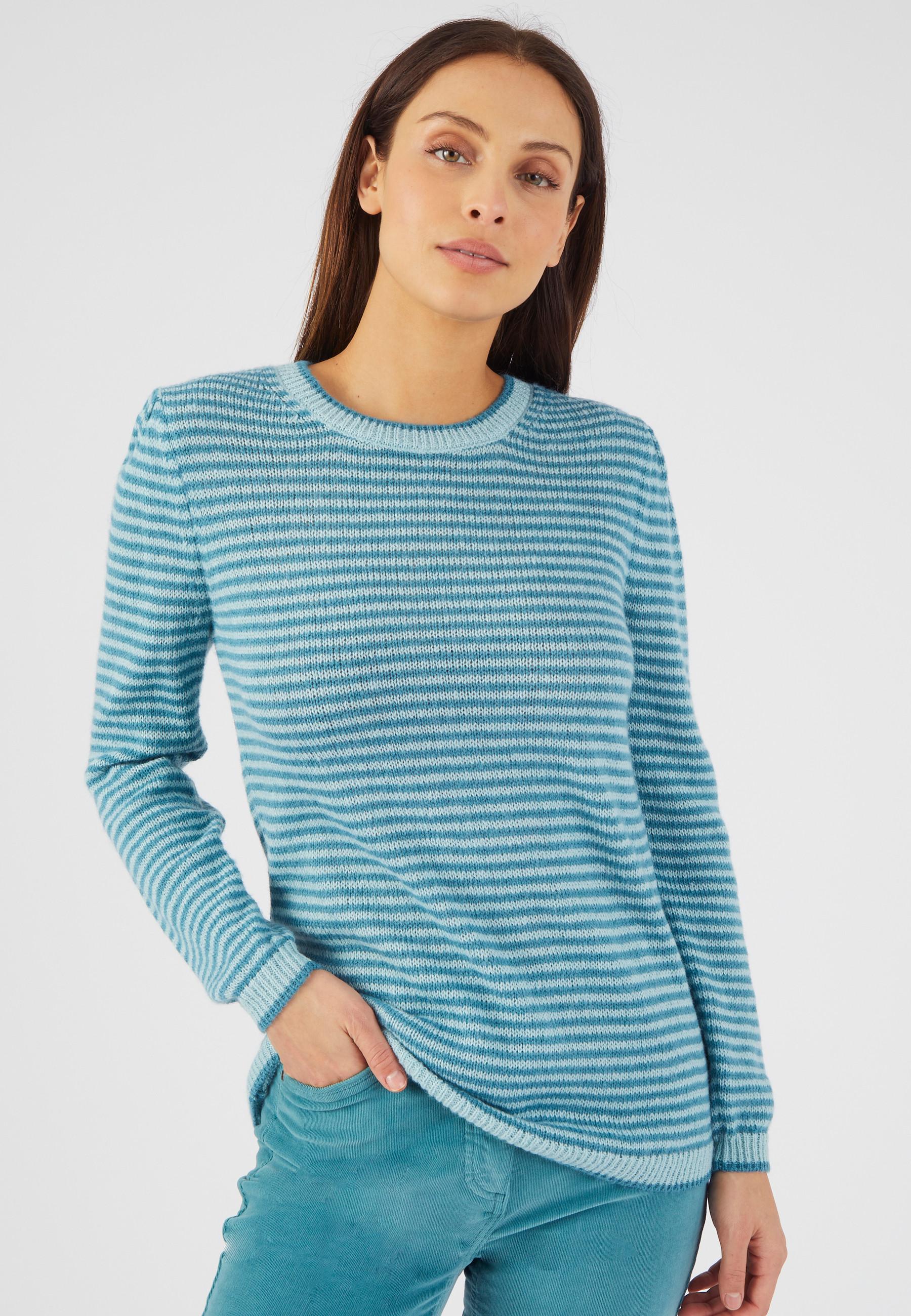 Damart  Gestreifter Pullover aus Wollmischung 