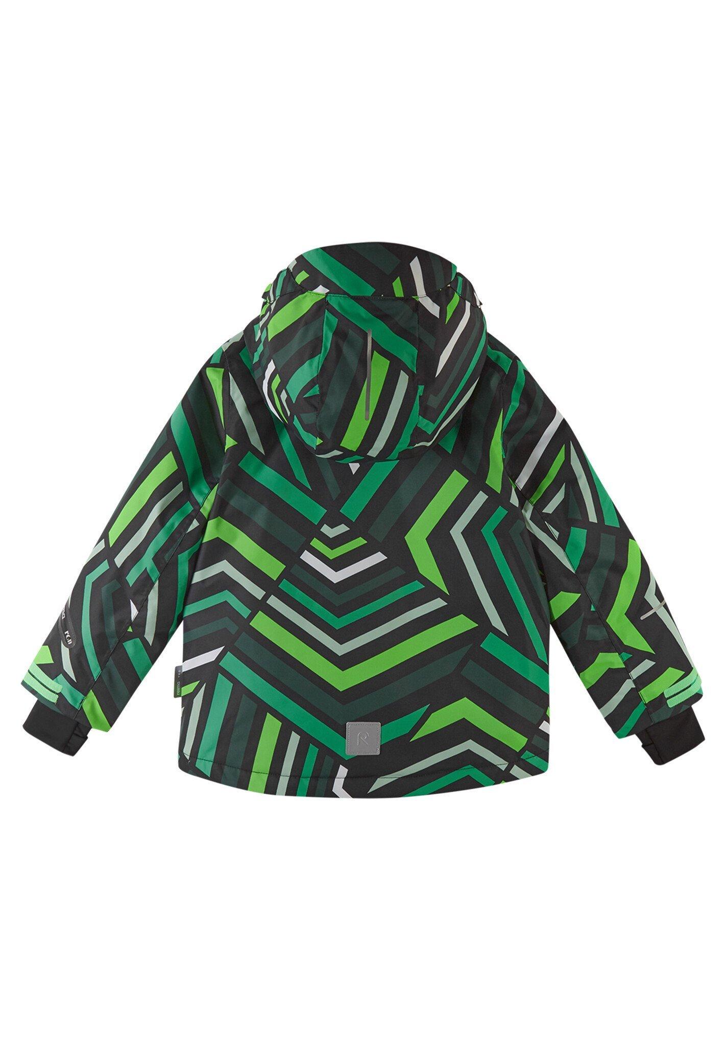 Reima  tec Kinder Skijacke Kairala black/green 