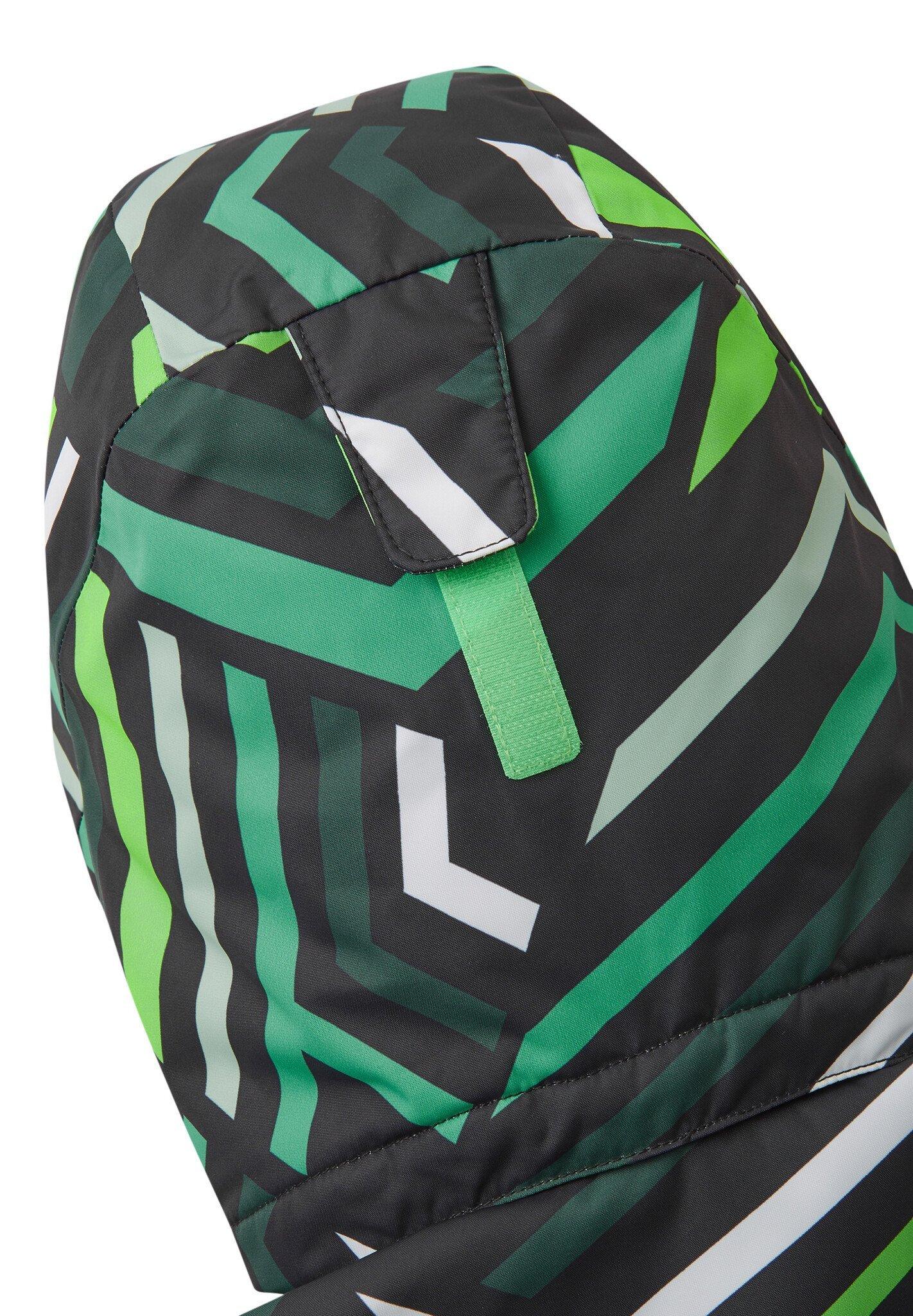 Reima  tec Kinder Skijacke Kairala black/green 