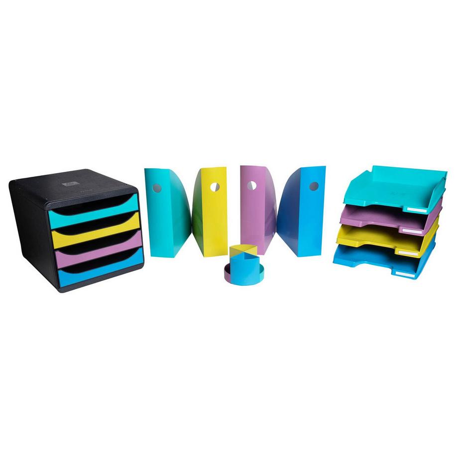 Exacompta Set 4 portariviste Mag-Cube Forever Young  