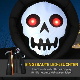 HOMCOM Aufblasbare Halloween-Dekoration  