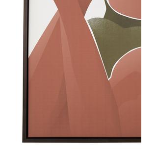 Beliani Imprimé sur toile en Tissu Moderne FELTRINA  