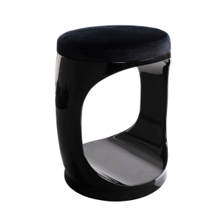 Softicated Tabouret, Signet Ring, Noir  