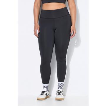 Collant de sport taille élastique, rayures sur les côtés
