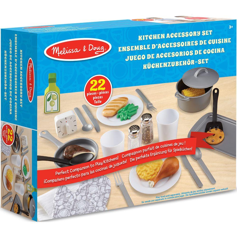 Melissa & Doug  Küchen-Zubehörset (22Teile) 