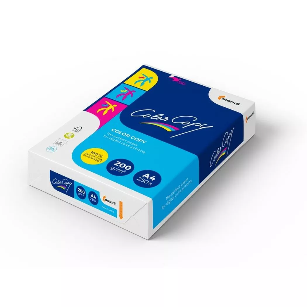Color Copy A4 Paper 200gsm White Pack of 250 CCW0325 LG40428