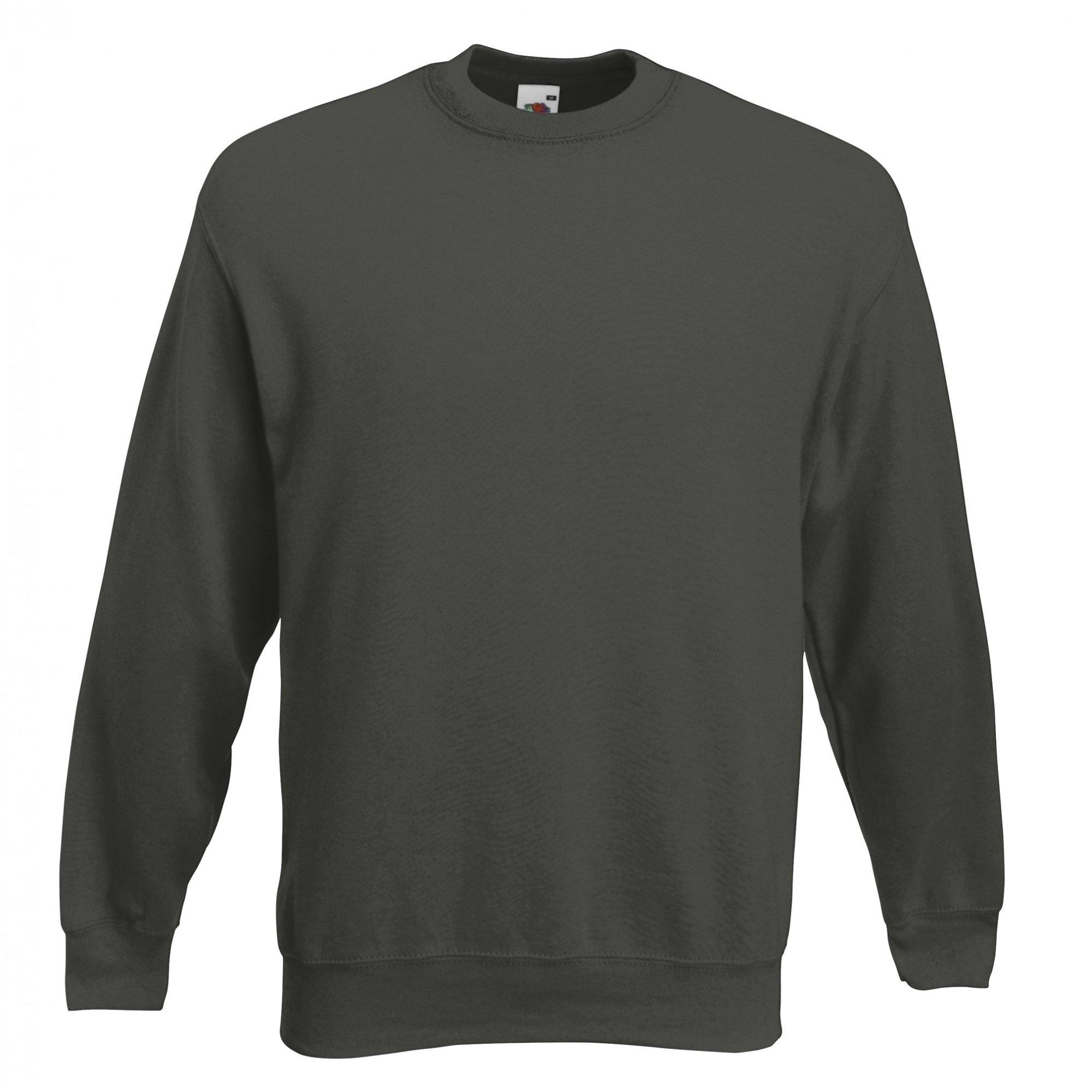 Image of Premium 7030 Sweatshirt, Rundhalsausschnitt Damen Charcoal Black XXL