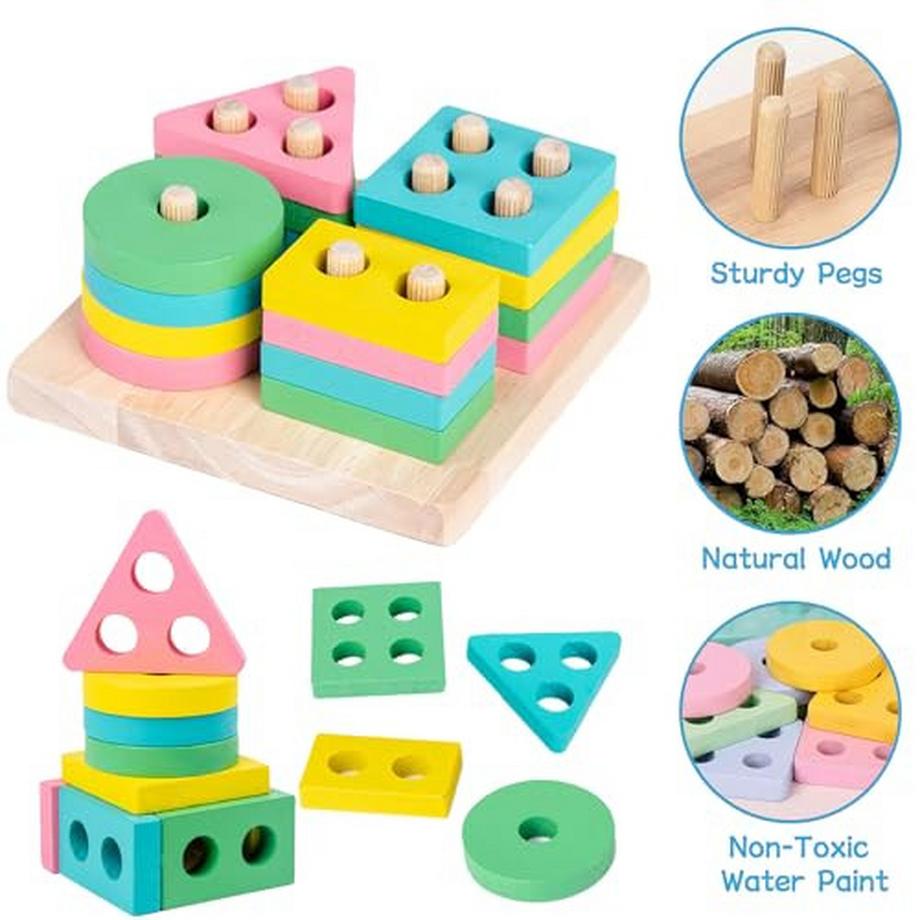 Activity-board  Brettspiel,Sortierspiel aus Holz 