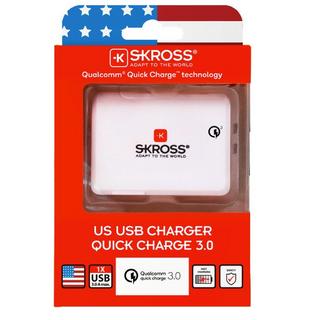 SKROSS  2.800120 chargeur d'appareils mobiles Universel Blanc Secteur Charge rapide Intérieure 