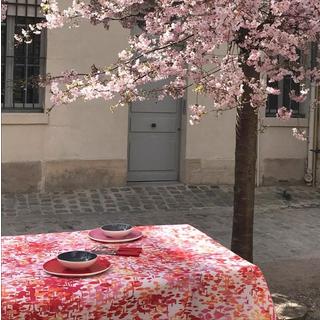 Fleur de Soleil Nappe enduite Reflets  