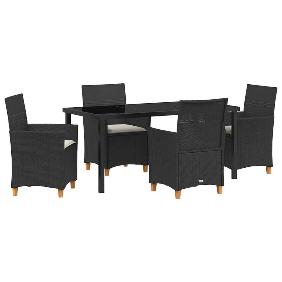 Set da Pranzo per Giardino Polyrattan