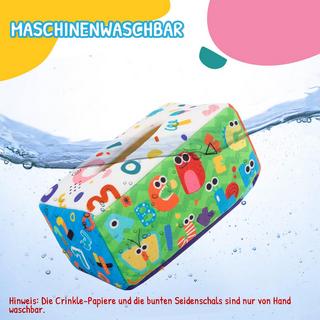 Activity-board  Tissue Box Spielzeug ,Kontrast Babyspielzeug 