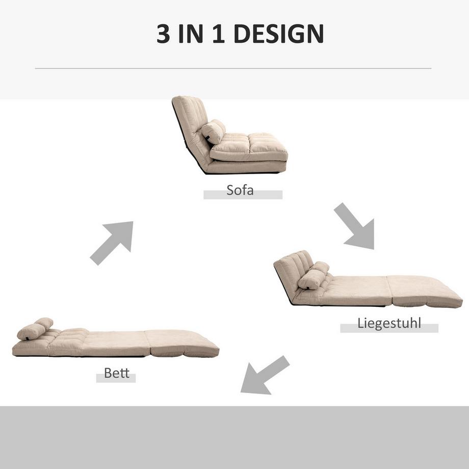 HOMCOM Bodensofa  