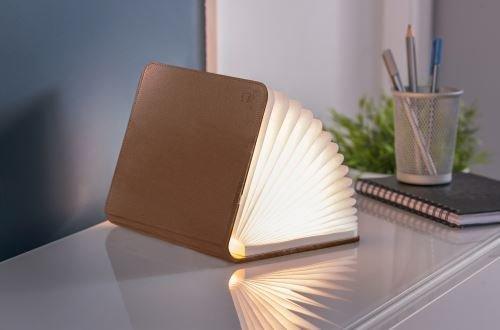 Gingko  Gingko Smart Book Light aus großem em Leder 