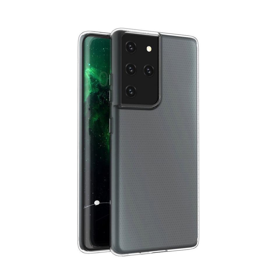 Cover-Discount  Galaxy S21 Ultra - Silikon Case Hülle Transparent 