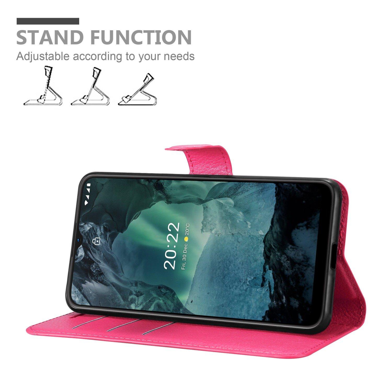 Cadorabo  Housse compatible avec Nokia G11 / G21 - Coque de protection avec fermeture magnétique, fonction de support et compartiment pour carte 