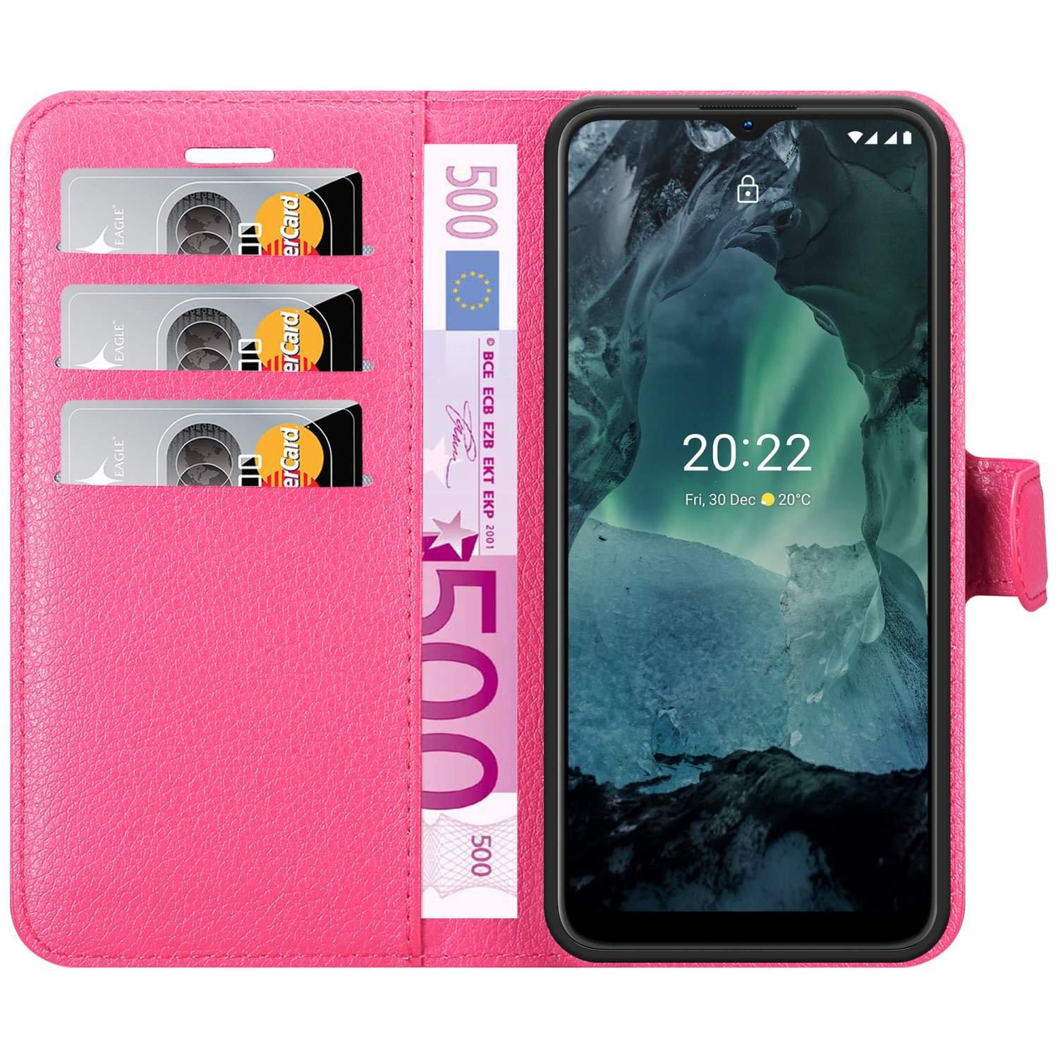 Cadorabo  Housse compatible avec Nokia G11 / G21 - Coque de protection avec fermeture magnétique, fonction de support et compartiment pour carte 