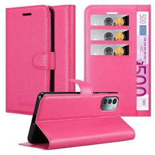 Cadorabo  Housse compatible avec Nokia G11 / G21 - Coque de protection avec fermeture magnétique, fonction de support et compartiment pour carte 