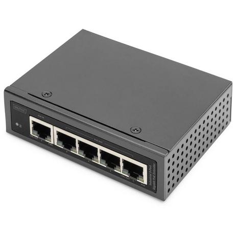 Digitus  Industrieller 5-Port Gigabit PoE Extender 