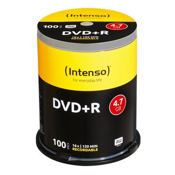 Intenso 4111156 DVD-Rohling 4,7 GB DVD+R 100 Stück(e)