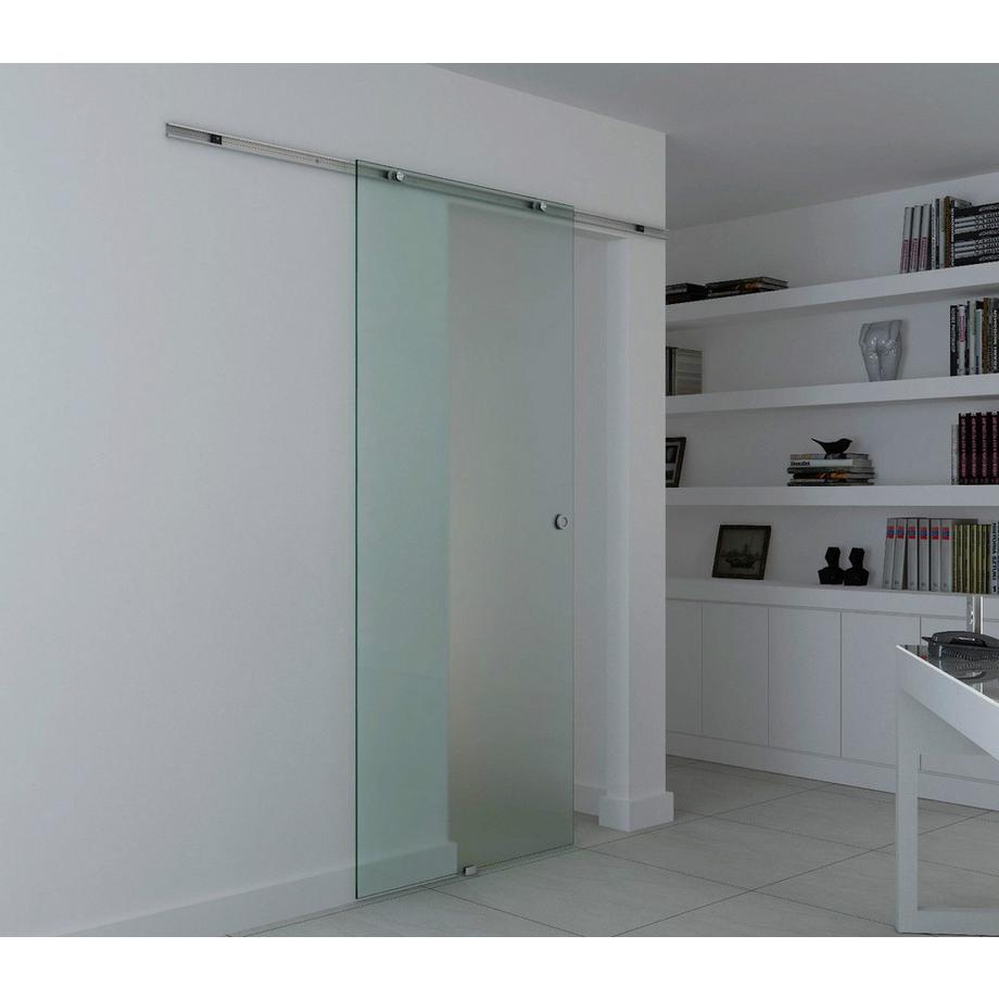 Northio  Glasschiebetür Schiebetür Glastür, Mattglas, 775/900/1025X2050 Mm 