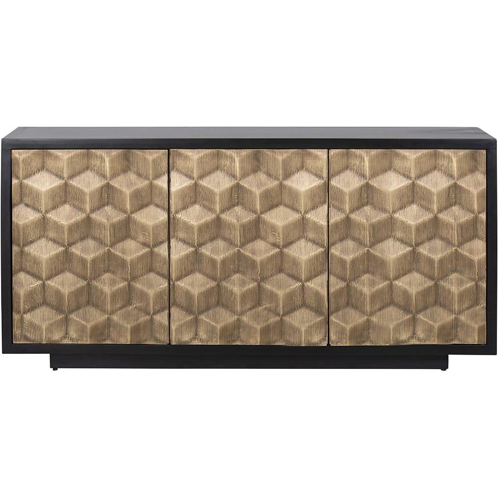 mutoni Credenza Esher nera 160  