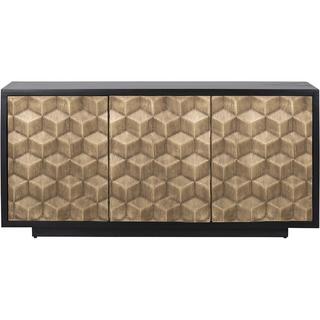 mutoni Credenza Esher nera 160  