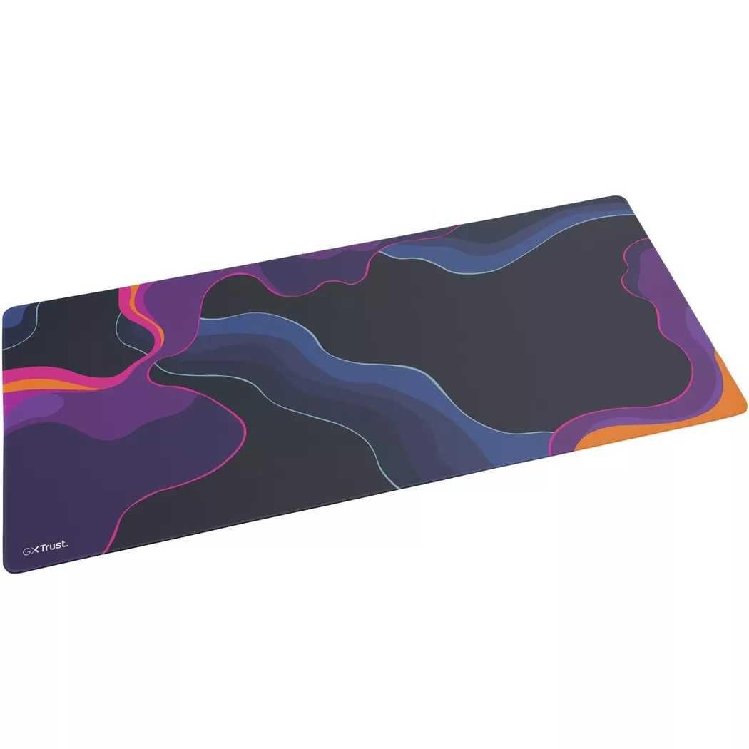 Trust GXT 759 XXL Gaming-Mauspad Schwarz, Blau, Pink, Violett
