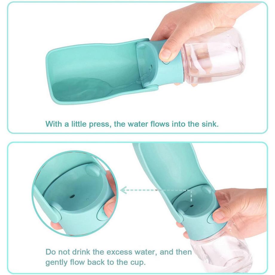 Alopini  Gourde pliable pour chiens en déplacement 