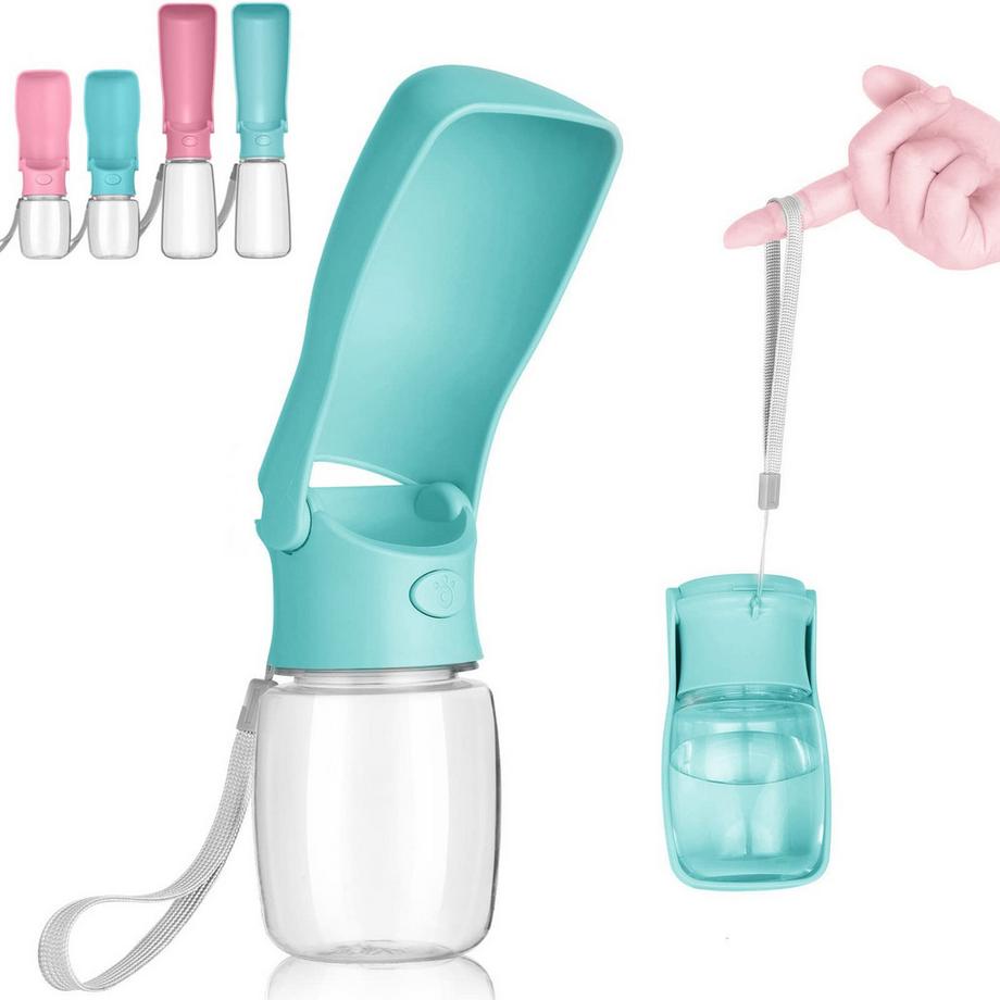 Gourde pliable pour chiens en déplacement