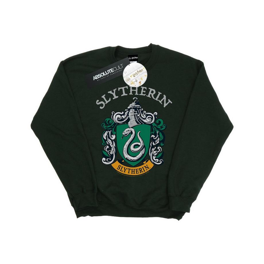 Sweatshirt en coton à écusson de Serpentard
