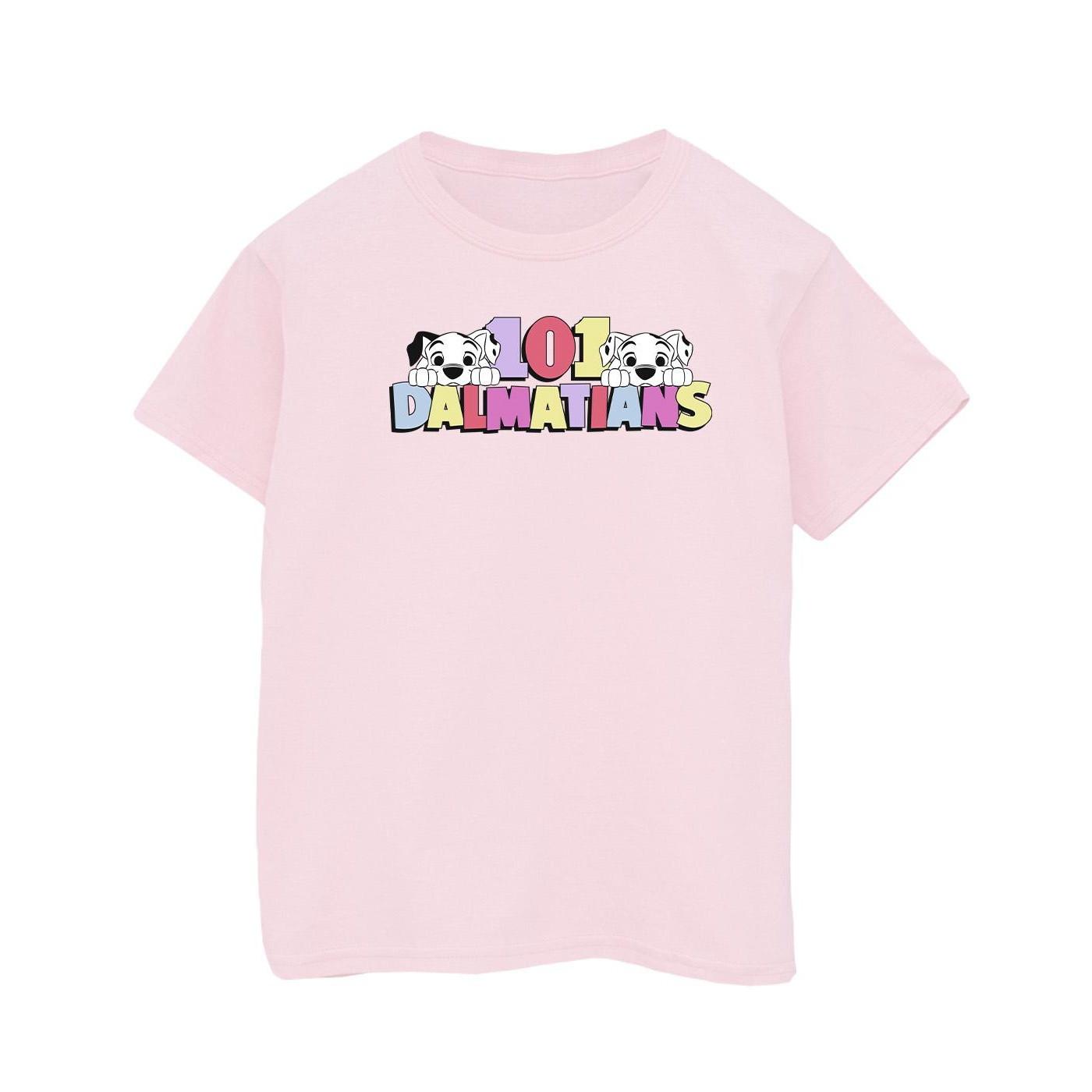 Image of 101 Dalmatians Multi Colour Tshirt Jungen Pink 116