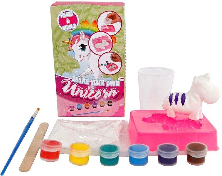 Image of Gips-und Malset Einhorn 590184 Inkl. Zubehör Unisex ONE SIZE