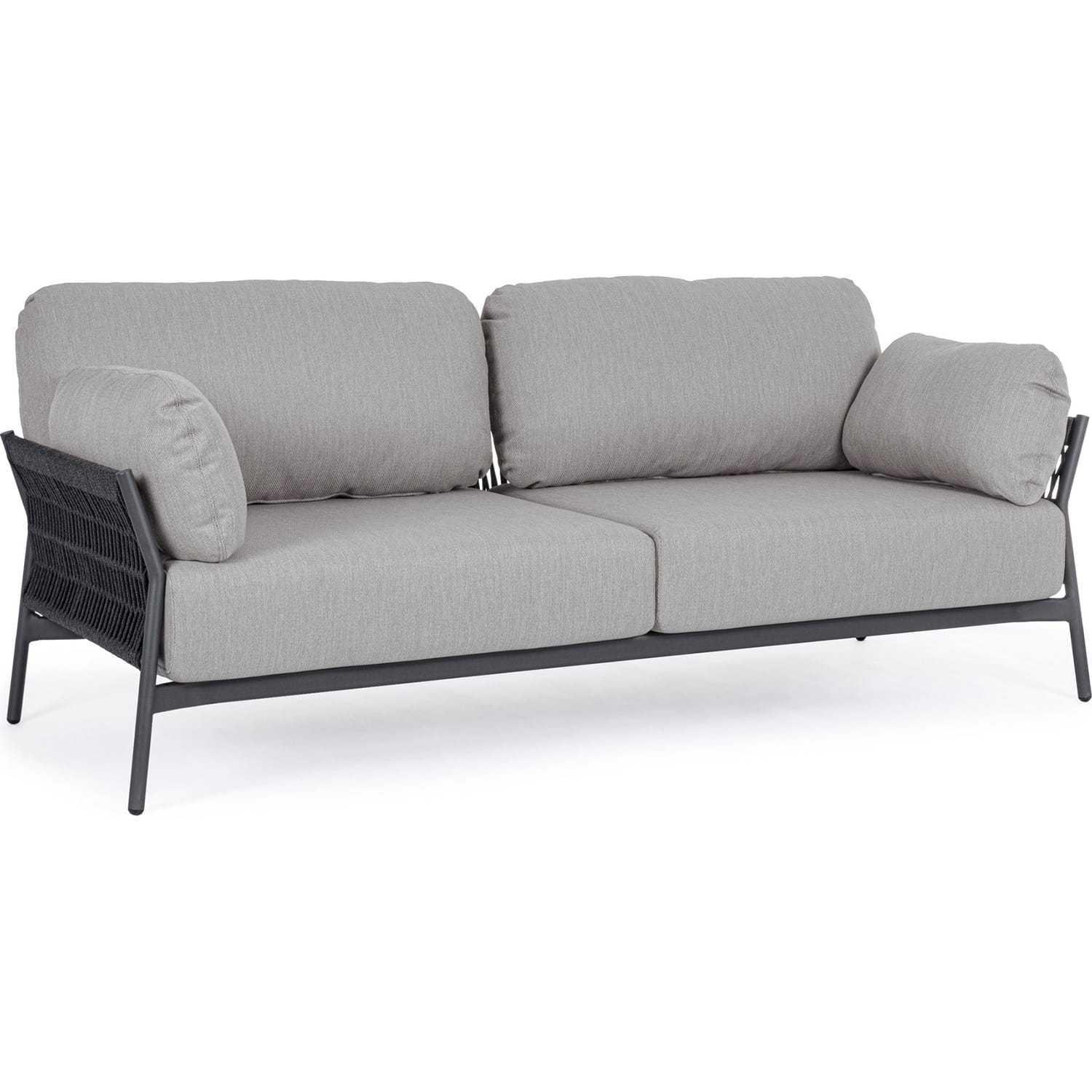 Image of Gartensofa Pardis 2-Sitzer anthrazit-grau Gartensofa Pardis 2-Sitzer anthrazit-grau