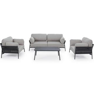 mutoni Gartensofa Pardis 2-Sitzer anthrazit-grau  