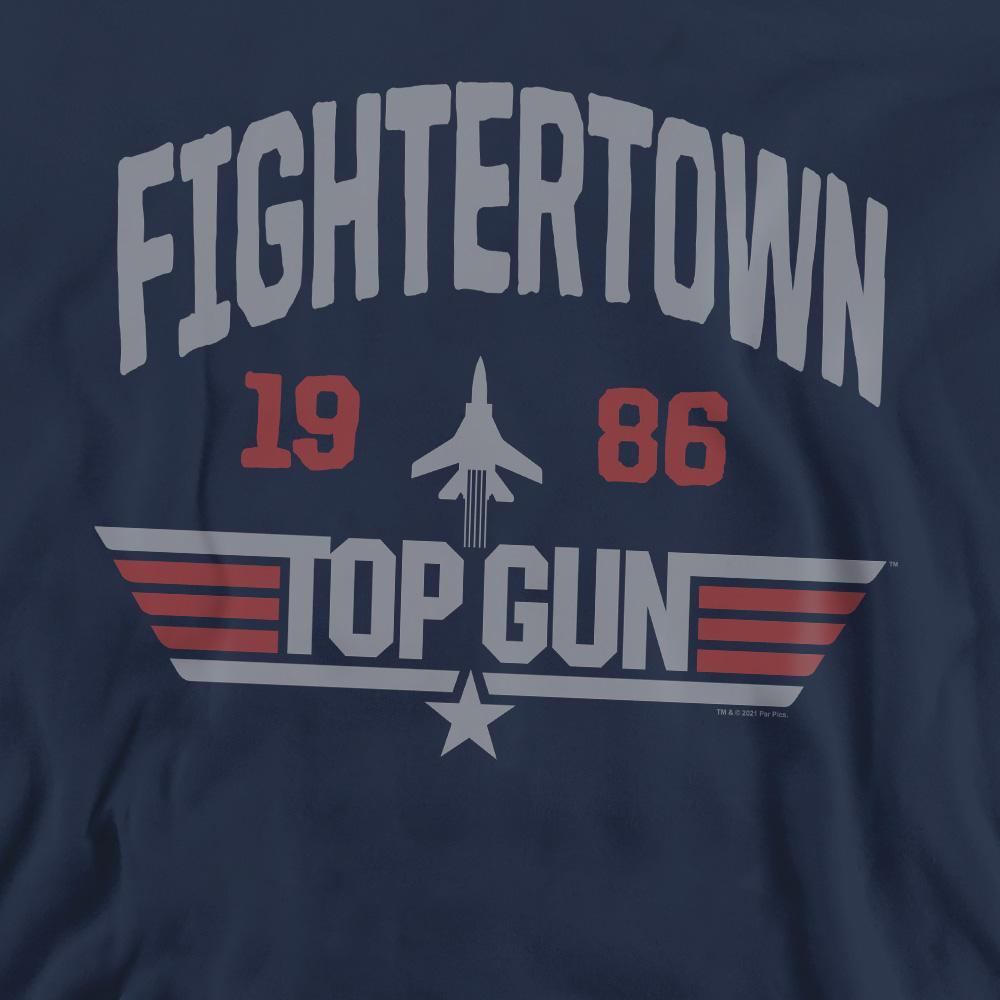 Top Gun Fightertown Stampa Vestibilità Regolare Felpa  