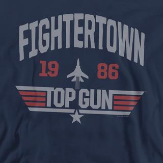 Top Gun Fightertown Stampa Vestibilità Regolare Felpa  