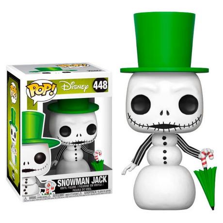 Funko  Figura POP Disney Nightmare Before Christmas Pupazzo di neve Jack 