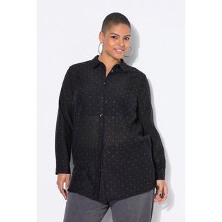 Studio Untold Chemisier Boxy Shape Strass Scintillants  