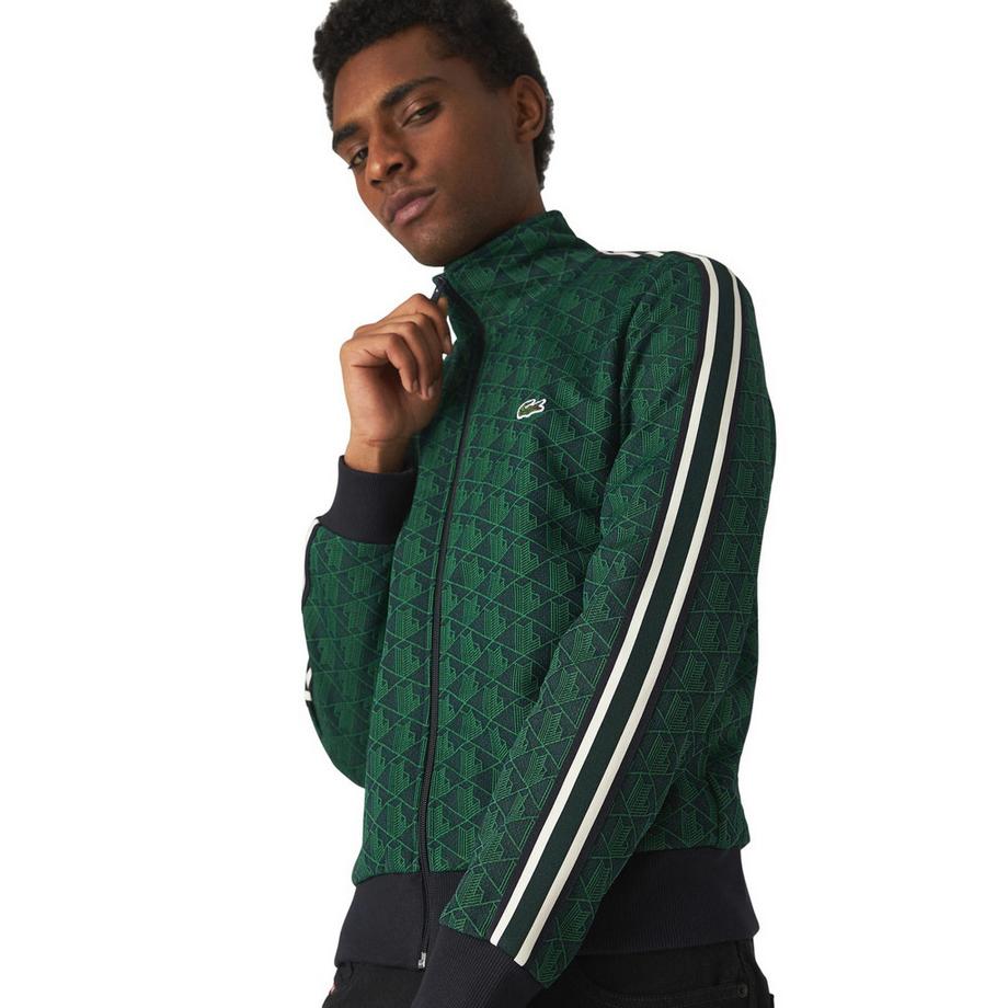 LACOSTE  Paris Trainingsjacke, Durchgehender Reißverschluss 
