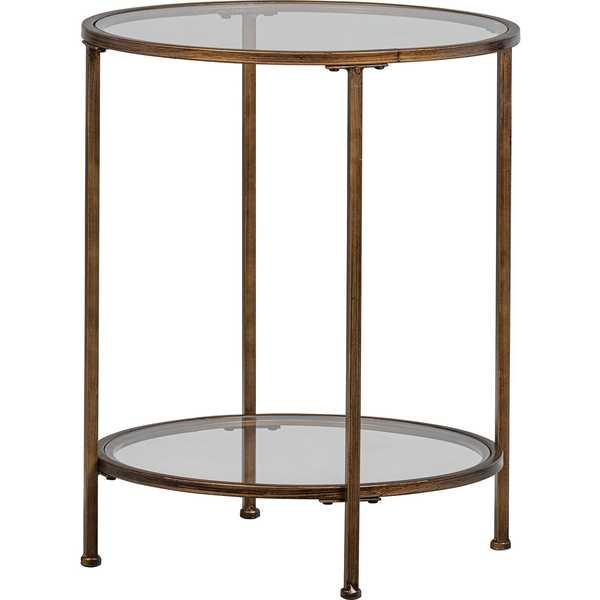 Image of Beistelltisch Goddess II Metall Messing antik Beistelltisch Goddess II Metall Messing antik